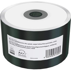 Mini CD-R 200MB | 22 min. 24x įrašymo greitis, spausdinama visu paviršiumi (rašaliniu spausdintuvu), pakuotė po 50 vnt., plėvelė (susitraukianti)