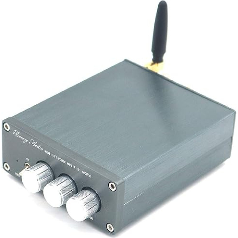 DollaTek HiFi Bluetooth 4.2 TPA3116 100Wx2 2.0 Stereo Digital Power Amplifier with Bass + Height Adjustment