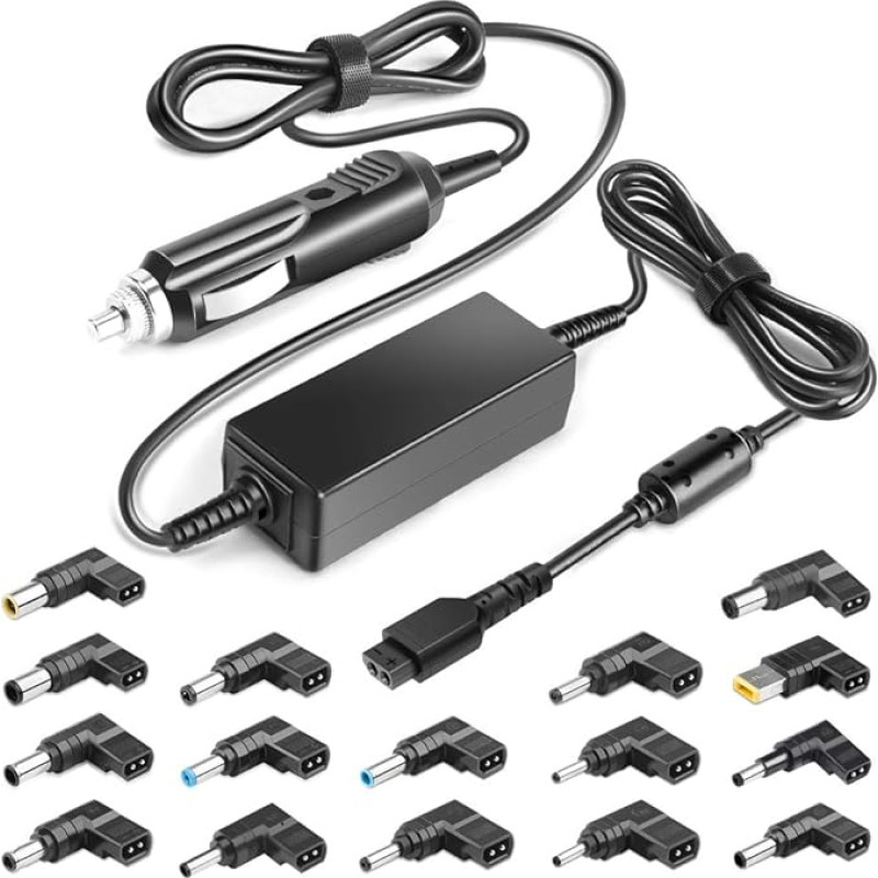 TAIFU 12V-24V nuolatinės srovės automobilinis įkroviklis nešiojamajam kompiuteriui HP Dell Lenovo Acer Chromebook ASUS Samsung Samsung Sony Universalus adapteris 90W 18V 19,5V 20V JBL Yamaha Sony Soundbar garsiakalbis Automobilinis maitinimo šaltinis Įkro