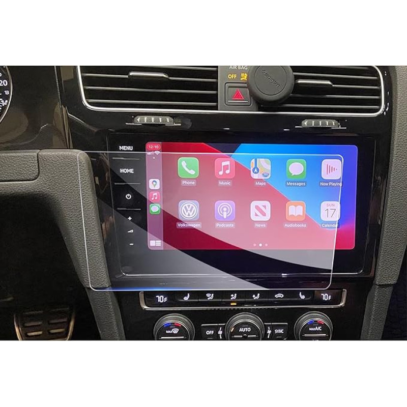 GAFAT Compatible with VW Tiguan 2 II MK2 GTE Allspace 2017-2022 2023 9.2 Inch Navigation Screen Protector, 9.2 Inch Discover Pro Tempered Glass Screen Protector, Shockproof, 9H Anti-Scratch