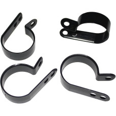 Lumonic Cable Clip Set 100 x P-Clip I Perfect for Cables with 25.4 mm Diameter 1 Inch I Also As: Cable Clamp, Cable Fixing and Chassis Clamps