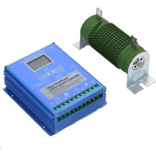 FENGSSLL 12000 W vėjo saulės hibridinis įkrovimo valdiklis, 12 V/24 V/48 V įkrovimo didinimo valdiklis su LCD ekranu, universalus nuo tinklo nepriklausomoms vėjo saulės hibridinėms sistemoms, 48 V