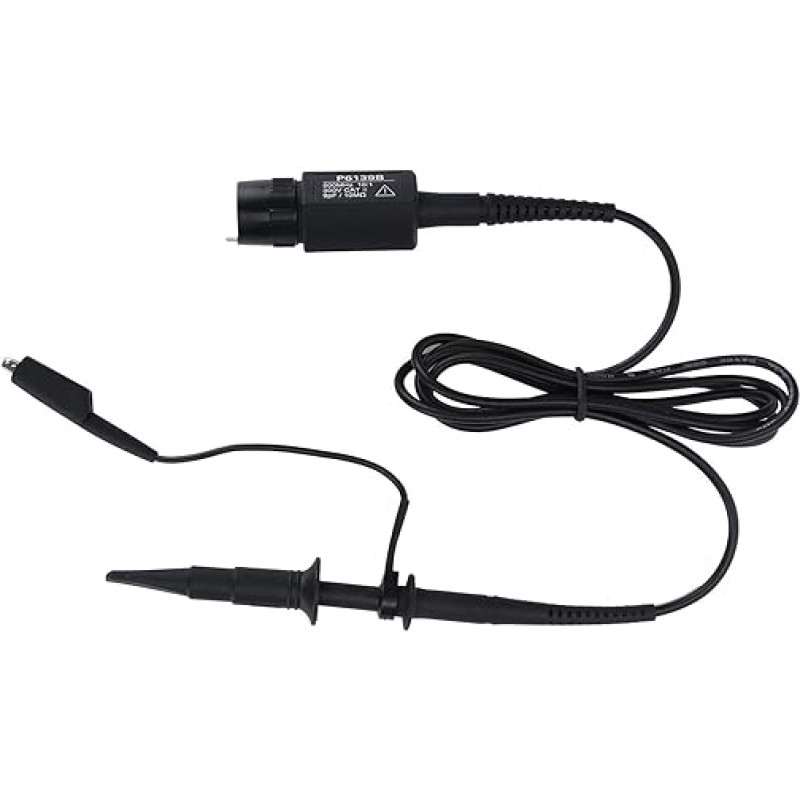 500 MHz Oszilloskop-Tastkopf, Universeller Passiver Oszilloskop-Tastkopf mit Lokalisierungshülsen, Farbmarkierungsringen für Einfache Kanalidentifikation, ABS-Material, 139,9 Cm