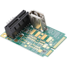 Mini PCI-E į PCI Express PCI-E 1x lizdo adapterio kortelė MPCIe į PCIe konverterio kortelė, skirta PCI-e 4X/8X/16X kortelėms / USB įrenginiams