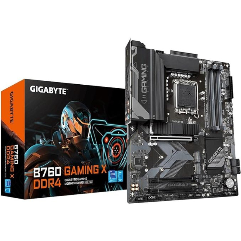 Gigabyte B760 Gaming X DDR4 1.0 pagrindinė plokštė