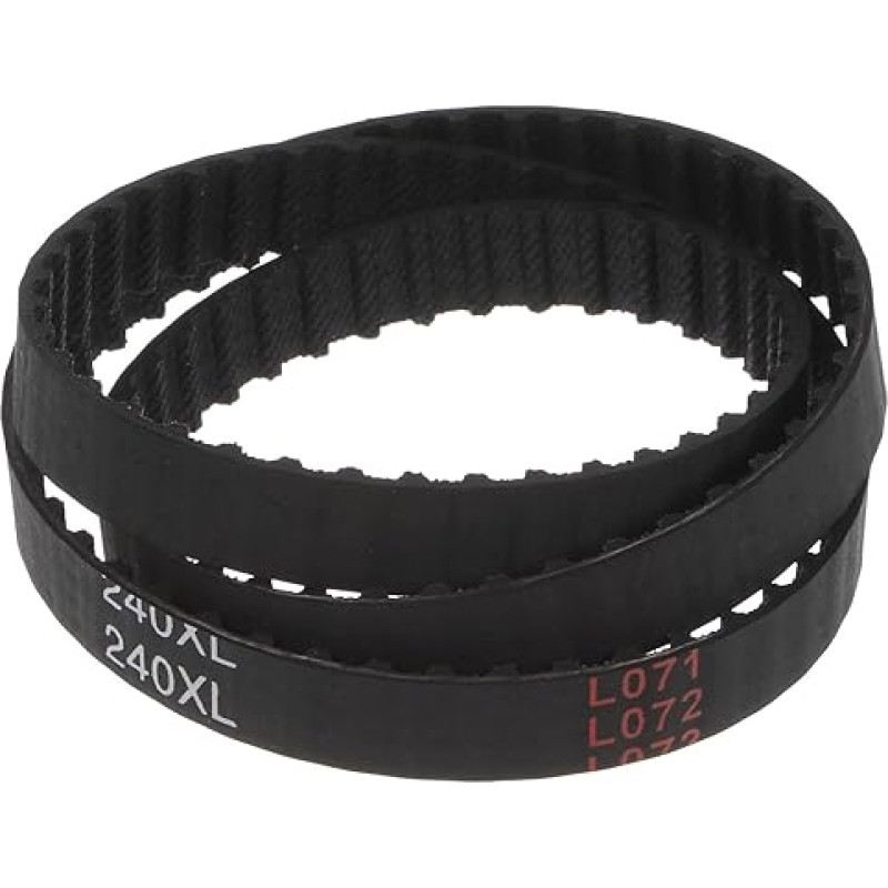 tiekimo žemėlapis 240XL 037 Timing Belt, 120 dantų, guminis paskirstymo diržas, 0,37