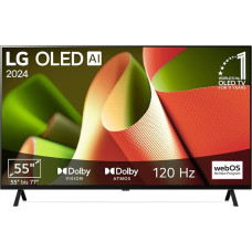 LG OLED55B4ELA TV 139 cm (55 Inch) OLED TV (α8 4K AI Processor, webOS 24, Dolby Vision, up to 120 Hz) [Model Year 2024]