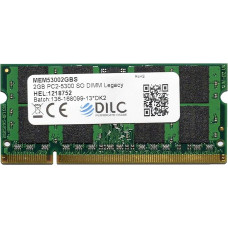 DILC RAM Sodimm DDR2 2GB 667MHz PC2-5300 (200 Pin) atmintis Nešiojamiesiems kompiuteriams