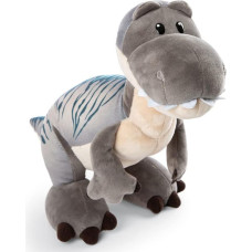 NICI pliušinis žaislas Dino Tony-Rex 45 cm - minkštas pliušinis žaislas, mielas pliušinis žaislas vaikams ir suaugusiesiems, skirtas glaustytis ir žaisti, 48816, puiki dovanų idėja, pilka spalva