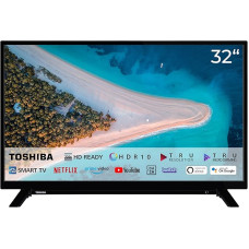 TOSHIBA 32W2263DG 32 Inch TV / Smart TV (HD Ready, HDR, Netflix/Prime Video, Triple Tuner, Dolby Audio), Black