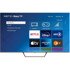 METZ Blue Roku TV, QLED 4K, Smart TV, 65 Inches, 164 cm, Triple Tuner, WiFi, LAN, HDMI, USB