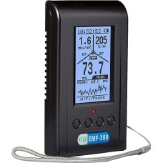 Advanced GQ EMF-380 V2 Multi-Field Electromagnetic Radiation Detector 3-in-1 EMF ELF Meter & RF Spectrum Analyzer, Cell Tower Smart Meter Signal Detector RF up to 8G