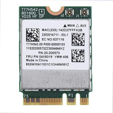 ASHATA WIFI dviejų dažnių 2.4G 5G mini tinklo kortelė NGFF 433Mbps 802.11n belaidis ryšys su ThinkPad E450 E550 E450c E550c E455 E555 E555 M50-70 M50-80 G70-70