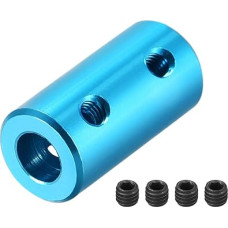 tiekimo žemėlapis nuo 4 mm iki 5 mm skylės standžiųjų jungčių rinkinys varžtas L20xD10 aliuminio lydinio veleno jungties jungtis variklio priedai šviesiai mėlyna 4 vnt.