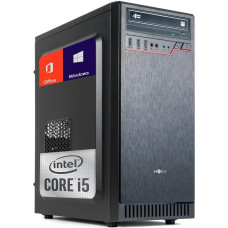 Stalinis kompiuteris Myka CPU Intel Six Core i5 9400 iki 4.10 GHz, Intel UHD 630, Ram 8GB DDR4, SSD M2 256GB, WLAN USB 3.0 Hdmi, Licencija Windows 10 PRO/Kompiuteris Surinktas U. Complete Office Home