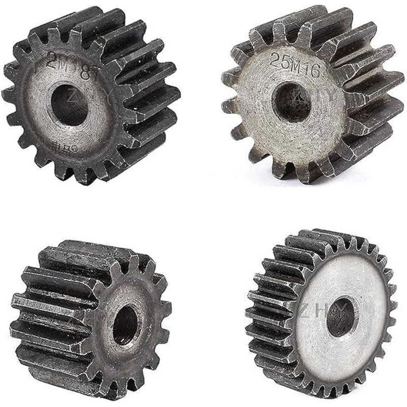 Ersatzteile, Motorgetriebe, 25 26 27 28 29 30 31 32 33 34 35 36 37 Zähne 1,5 Modul 1,5 m Pilotbohrung 4,17 mm Steigung Stahl gerades flaches Ritzel Stirnrad (Größe: 1 Stück 30 Teet (Farbe: 1 Stück 32