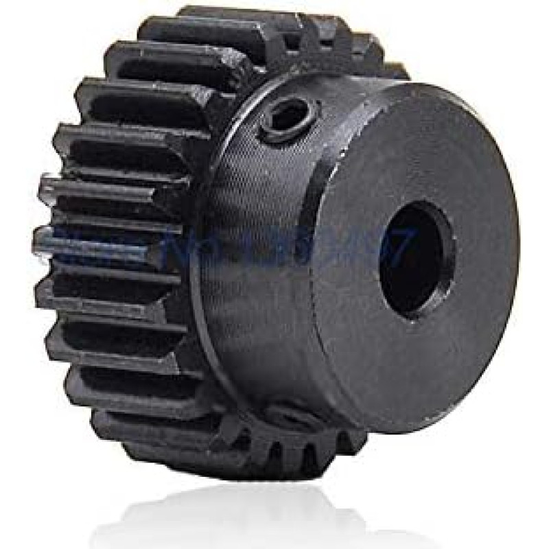 NLLeZ Spur Sprocket 1M 35T 35T Mod 1 Plotis 10 mm Skylė 6 mm 7 mm 8 mm Dešinieji dantys 45# Plieninė pagrindinė pavara CNC pavara RC (skylės skersmuo: 12 mm)