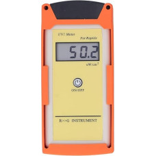 UV detektorius, skystųjų kristalų ekranas, UV matuoklis, skirtas UV indeksui matuoti realiuoju laiku, UV indeksui palyginti, UV indeksui sekti