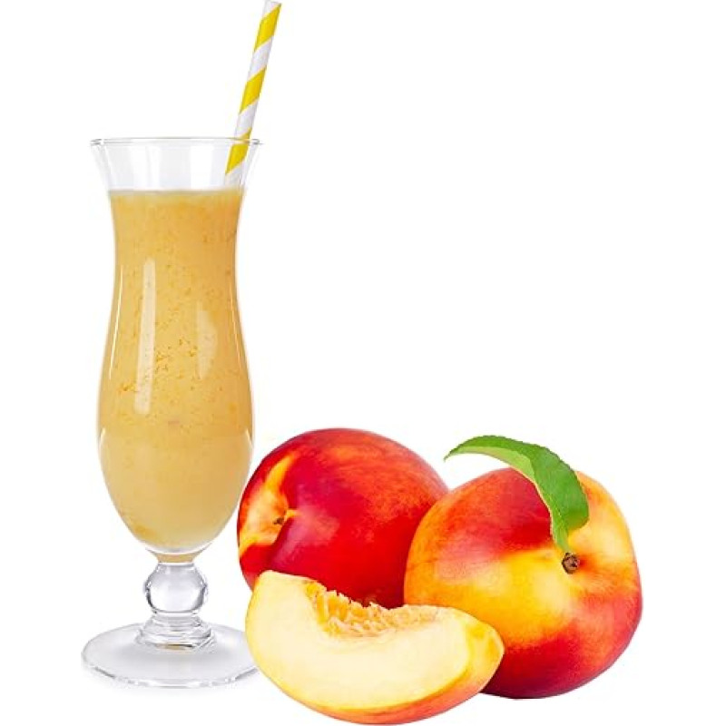 1 kg Nectarine Flavour Ice Drink Powder for 9 Litres Smoothi Slush Sorbet Granita Ice Drinks Ice Cocktails