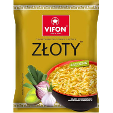 24 x Vifon Zloty Kurczak Golden Chicken Instant Noodle Soup 70 g (Box)