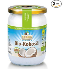 Dr. Goerg Premium ekologiškas kokosų aliejus, 2 vnt. (2 x 500 ml)