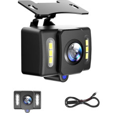 AUTO-VOX OEM automobilio atbulinės eigos kamera: Universalios 1080P atbulinės eigos kameros kemperiams, automobiliams, visureigiams, sunkvežimiams, furgonams