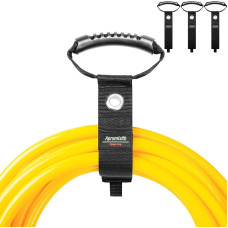 Extension Cable Hose Organiser with Handle Pack of 3 (21 Inch) Extension Cable Holder for Pool Hoses, Garden Hoses (Assorted Pack)