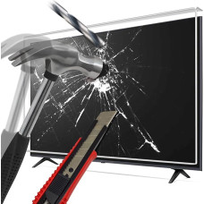 LEYF TV ekrano apsauga 190 ekranas (75 colių) - pakabinamas ir tvirtinamas - apsauga nuo sugadinimo - TV plėvelė LCD, LED, 4K OLED ir QLED HDTV ekrano apsauga televizoriams