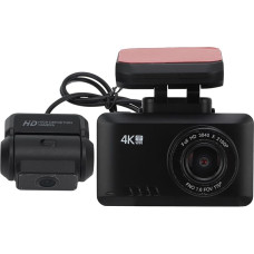 Goshyda Car Dash Cam, Front and Rear 4K 1080P Full HD Dual Dash Camera, WiFi 170 Waterproof Wide Angle Camera, with Night Vision, Motion Detection, G-Sensor, Real-time Monitoring, Loop