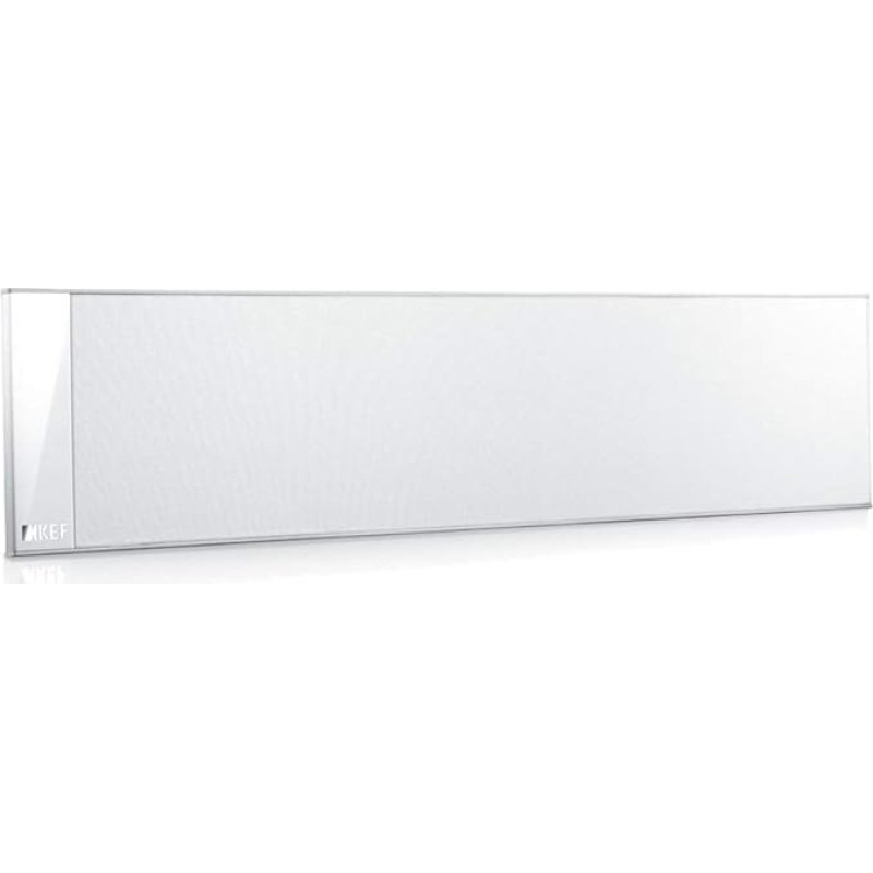 KEF T301C centrinis dvipusis garsiakalbis su lentyna (baltas)