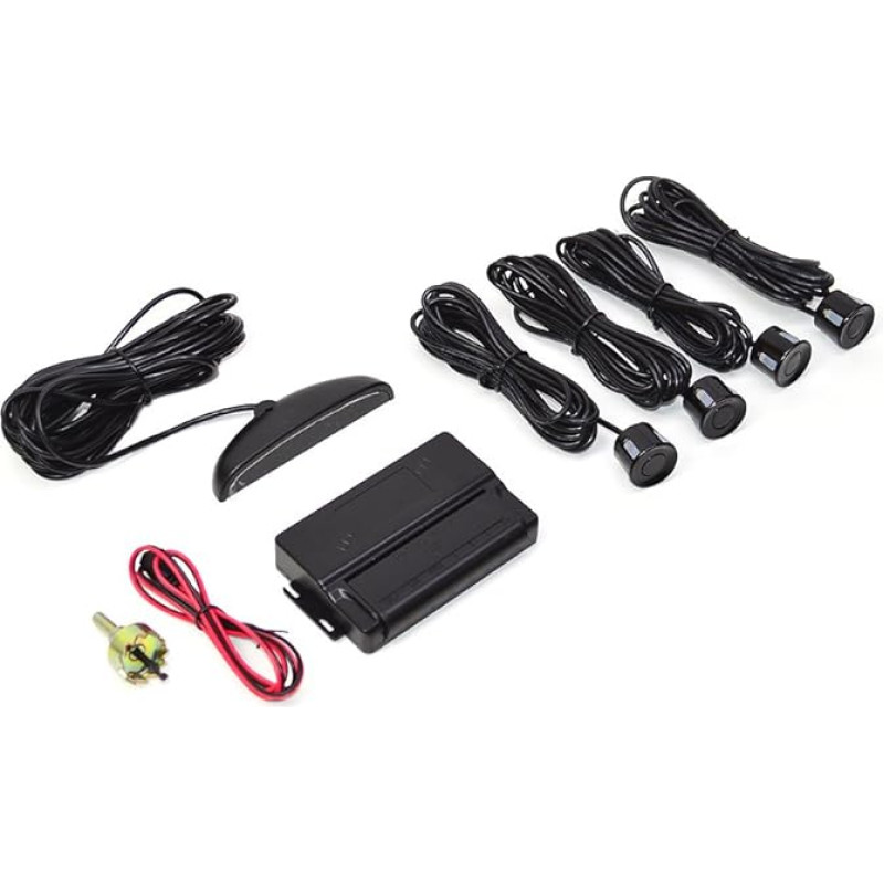 PNI Escort P04 A parkavimo jutiklis su 4 jutikliais LED ekranas