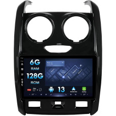 Android Car Radio GPS Navigation for Renault Duster 2015-2020 Supports DSP Carplay WiFi 4K Video 360 Camera Bluetooth 5.0 WiFi 2 DIN 9 Inch Screen Octa Core 6G + 128G