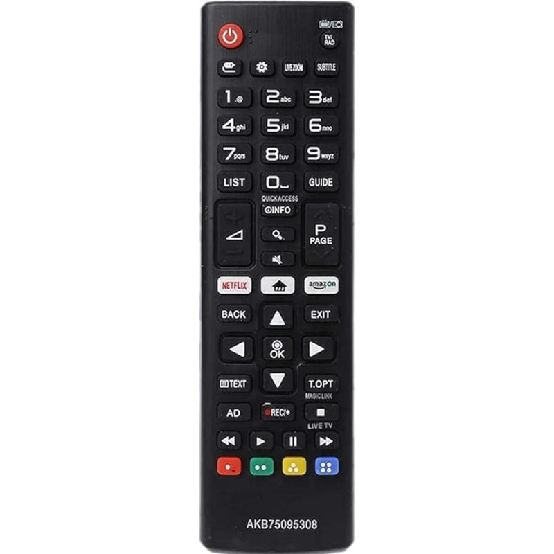 DRIVE PRO Universal Smart TV Remote Control for Samsung TV Remote Control with 2 x AA Batteries Smart 21 (LG Remote 308)