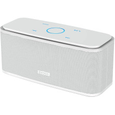 Doss SoundBox Touch Wireless Portable Bluetooth Speaker White