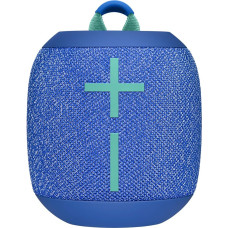 Ultimate Ears Wonderboom 2 Portable Bluetooth speaker, 360 ° sound, waterproof & dustproof, outdoor mode, connect two speakers for stereo sound, 13-hour battery life - blue