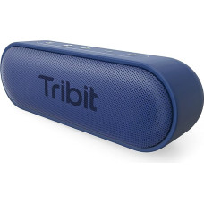 Bluetooth Speaker, Tribit XSound Go Portable Speaker IPX7 Waterproof, 12 W Wireless Speaker with Bass+, 24 Hours Playtime, 20M Bluetooth Range Blue