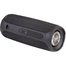 Manta Portable Music Box Bluetooth Speaker USB 2x5W - IPX4 Waterproof - Boombox FM/USB/Micro SD Card/AUX-in - Speaker Bluetooth - Super Bass - Black - SPK130GO-BK