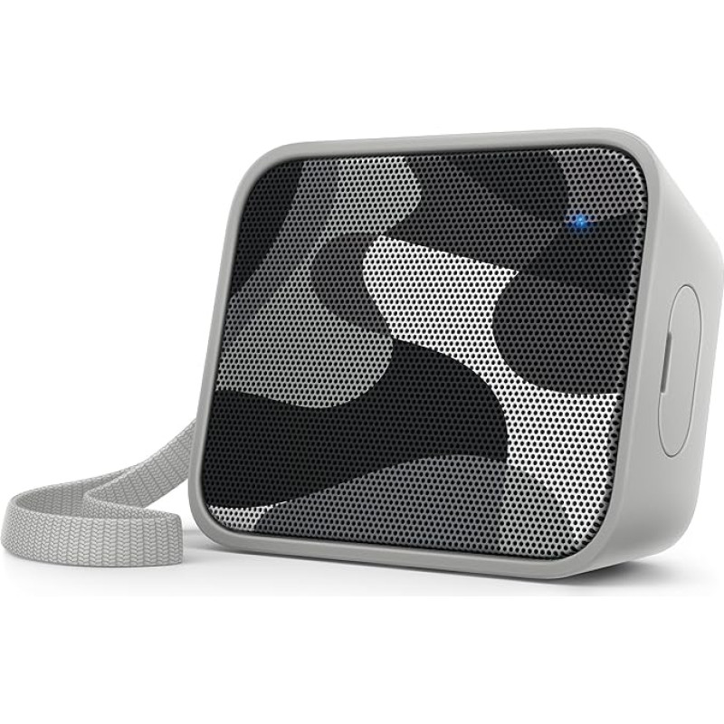 Philips BT110C PixelPop tragbarer Mini Bluetooth-Lautsprecher (Spritzwassergeschützt, 8 Std Akku) camouflage