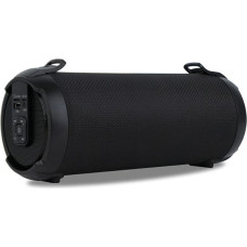 NGS Roller Tempo Black - Portable 20W Speaker, Compatible with 5.0 Technology and True Wireless Stereo (USB/SD/AUX IN). Black