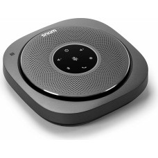 Snom C300 Conference Speaker - VoIP Mobile Phone, Millet Free, Music Box Bluetooth Large, A-Team - 3 Watt Speaker, 6 Microphones, Beamforming, 24 Hours Talk Time, USB Port, Smartphone App