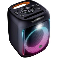 Mobile Beat SB-TWS 100 BT Soundbox, Up to 7 Hours Runtime, LED Light Effects, Practical Carry Handle, Battery, USB Charging Function for External Devices