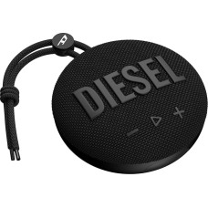 Diesel Connect_D Small Wireless Speaker | IPX7 Bluetooth 5.0 Waterproof Portable Speaker with Bass Boost | 28 Hours Playtime | Stereo Pairing | Drawstring Loop | Ideal for