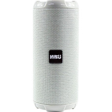 HYKU -621 Portable Bluetooth Speaker with Hands-Free Microphone, Waterproof and FM Radio Capability (Grey)