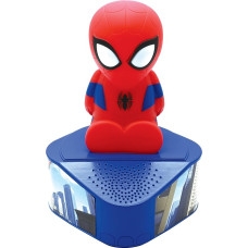 Lexibook BTD80SP Spider Man Bluetooth 5.0 USB Type C Light Up Speaker Red Blue Moyen