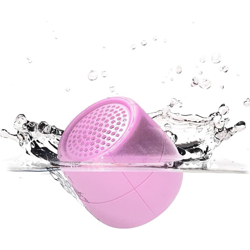 Lexon MINO X - Floatable Water Resistant IPX7 Portable Bluetooth Speaker - 3 W - Soft Pink