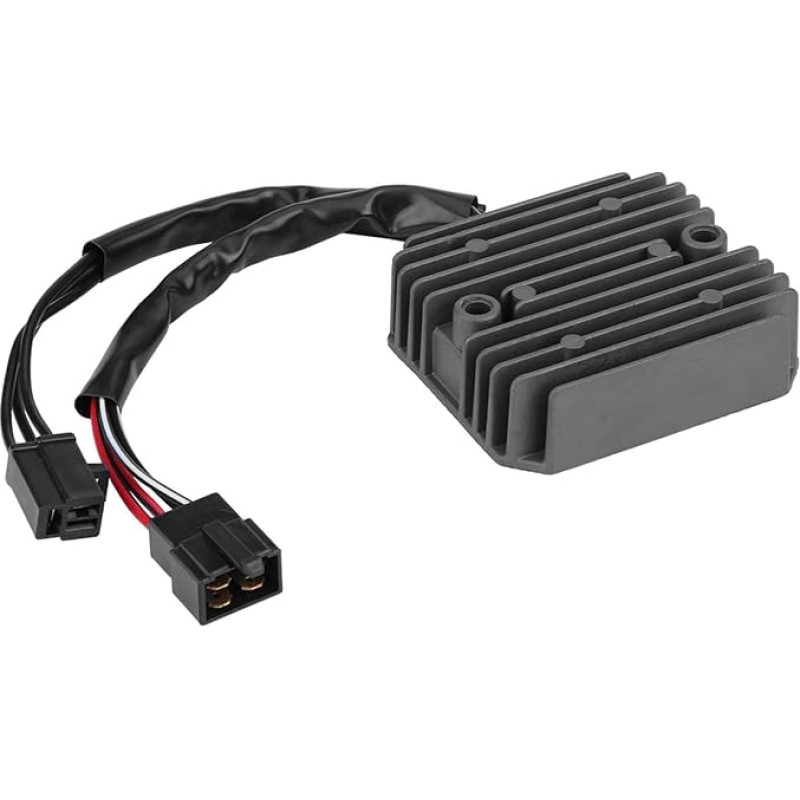 Qiilu Motorcycle Voltage Regulator Rectifier Multiple Protection Motorcycle Regulator Rectifier for Super Magna VF750 C Steed 400 VT600 Shadow