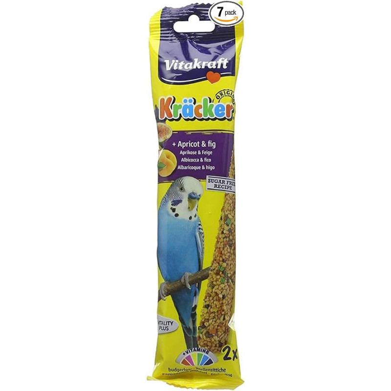 PET-597624 Vitakraft Budgie-Stick Fruit 60g (21121/21103) 7 pakuotės