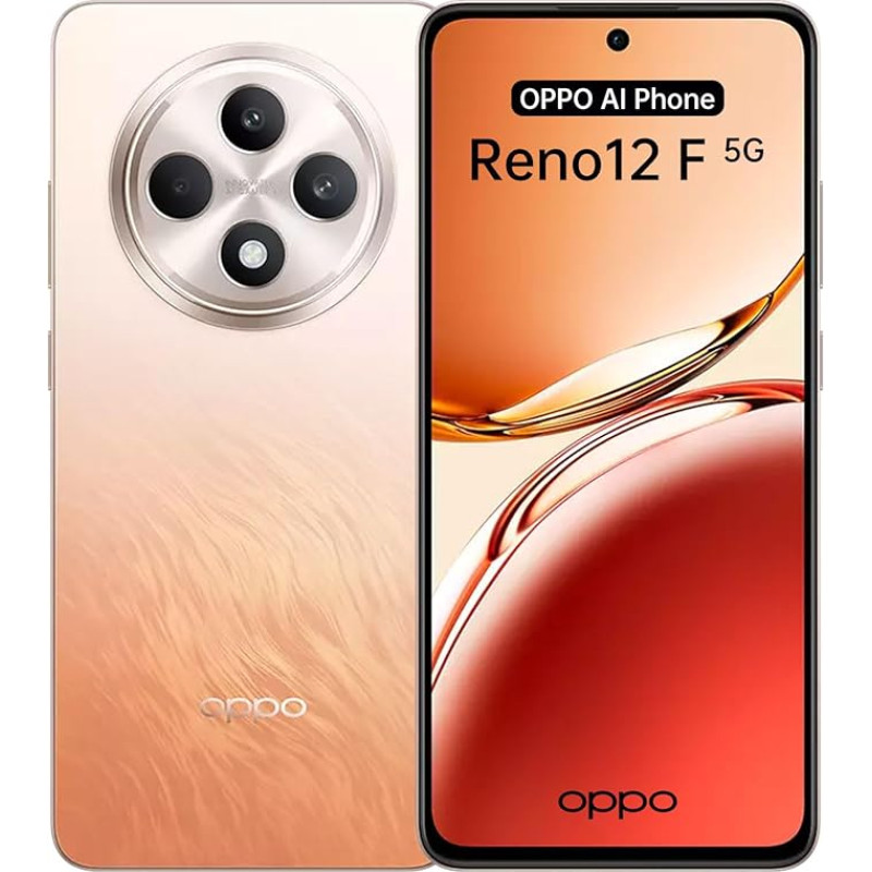 OPPO Reno12 F 5G 8 + 256 GB, išmanusis telefonas 