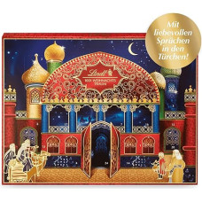 Lindt Schokolade 1001 Weihnachts-Traum Adventskalender 2024 | 281 g | verschiedene Pralinen- und Milchschokoladen-Überraschungen | Schokolade für die Weihnachtszeit | Schokoladen-Geschenk