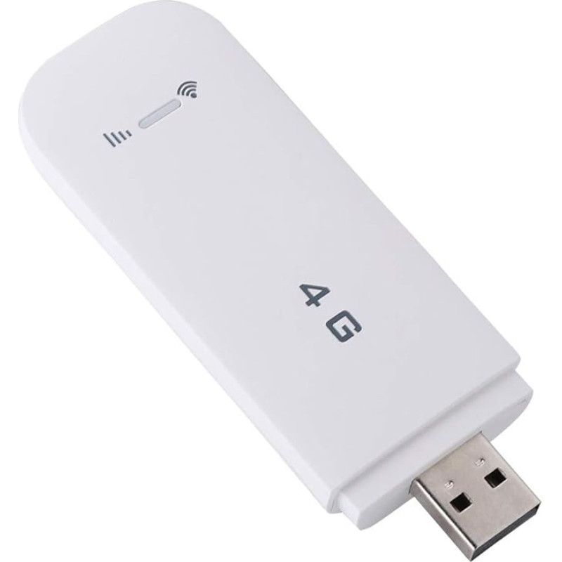 Vikye 4G LTE Adapter, 100Mbps High Speed Wireless Network Adapter High Speed USB WiFi Hotspot Supports Hotspot Modem Stick